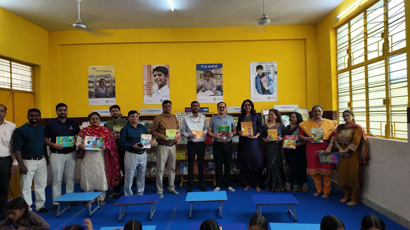Chaitanya Project Consultancy and Anandaya Foundation Establish Three Libraries in MCD Schools